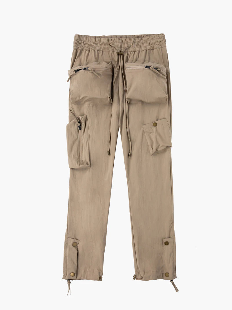 NYLON TECH SNAP-BUTTON PANTS – Tailored Suite Boutique